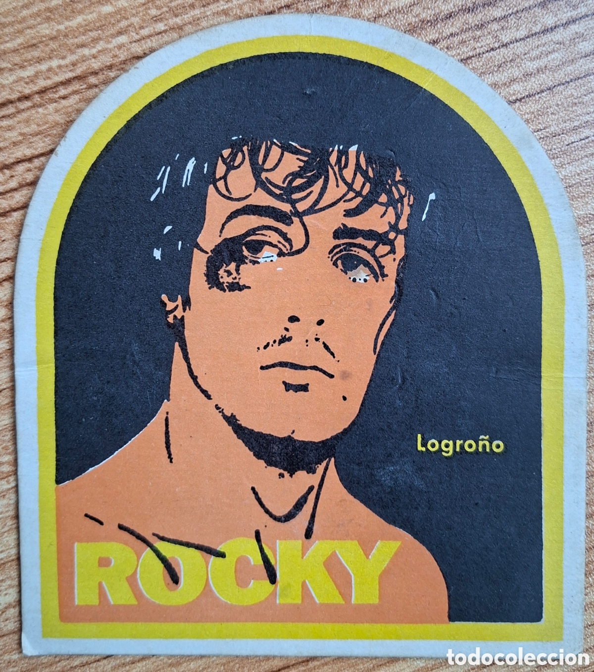 Otros Art&iacute;culos de Coleccionismo en Papel: Posavasos Rocky Balboa - Logro&ntilde;o (La Rioja)