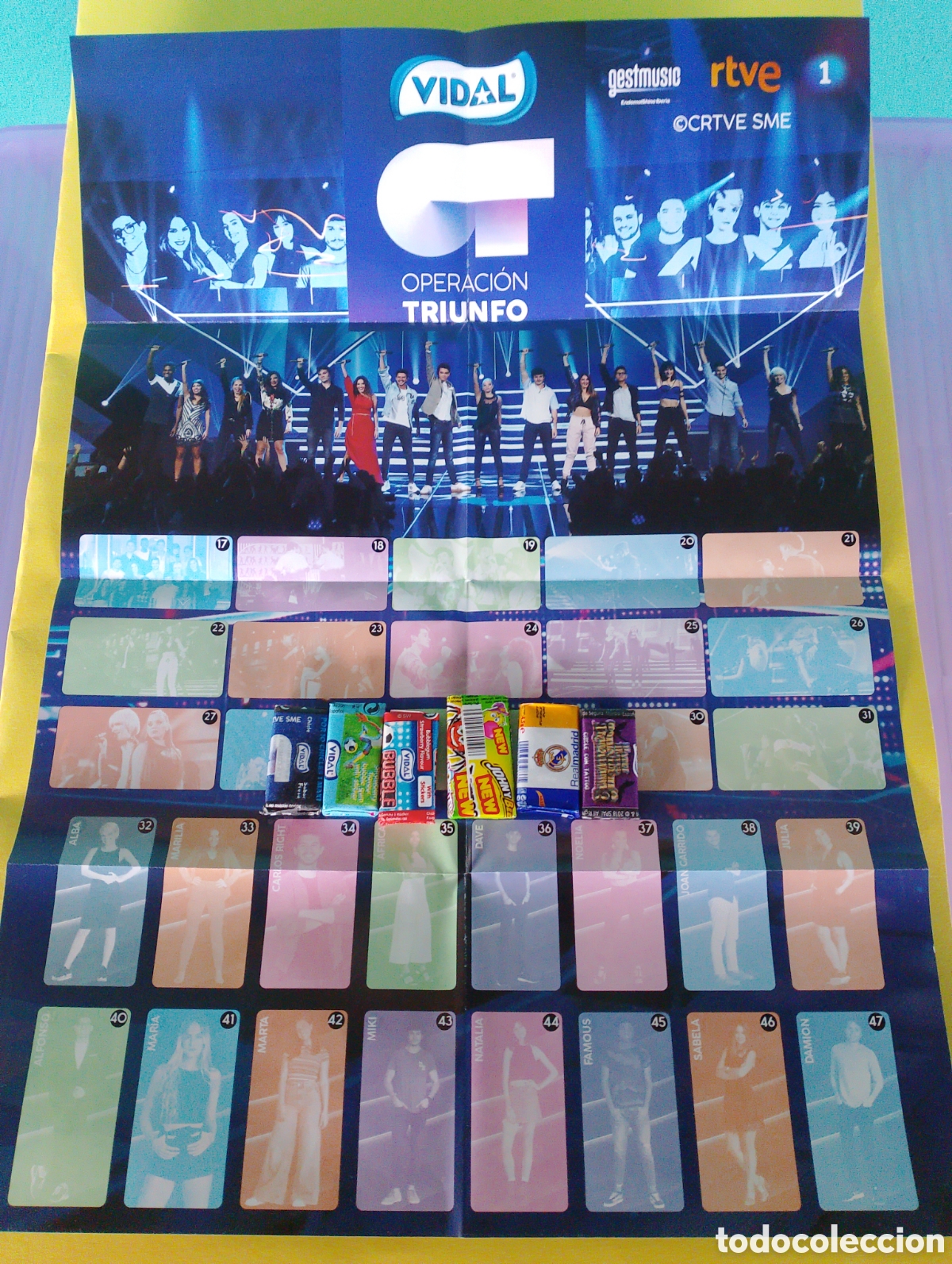 Otros Art&iacute;culos de Coleccionismo en Papel: &Aacute;lbum planch&aacute; chicles+ 6 chicles sin abrir