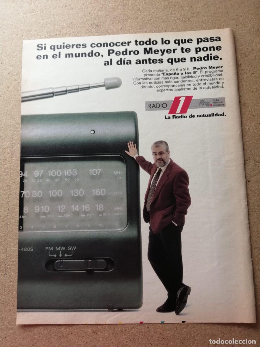 Otros Art&iacute;culos de Coleccionismo en Papel: ANUNCIO. RADIO 1, LA RADIO DE ACTUALIDAD