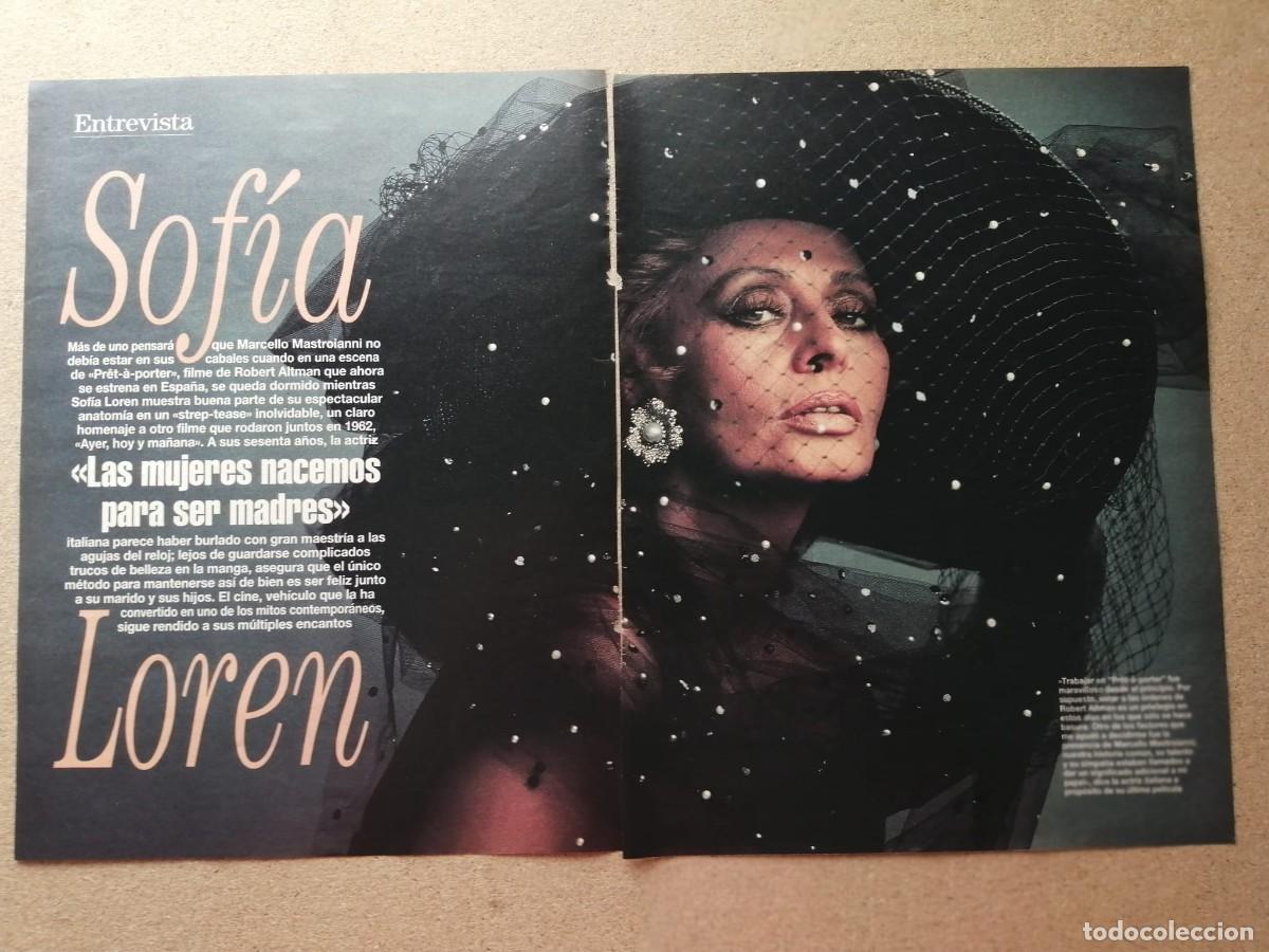Otros Art&iacute;culos de Coleccionismo en Papel: REPORTAJE. SOFIA LOREN