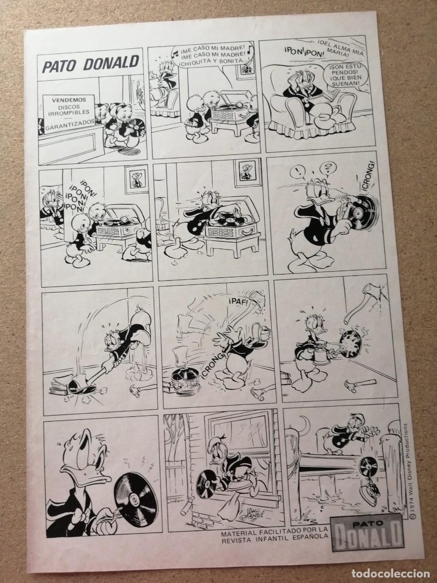 Otros Art&iacute;culos de Coleccionismo en Papel: HOJA COMIC. PATO DONALD