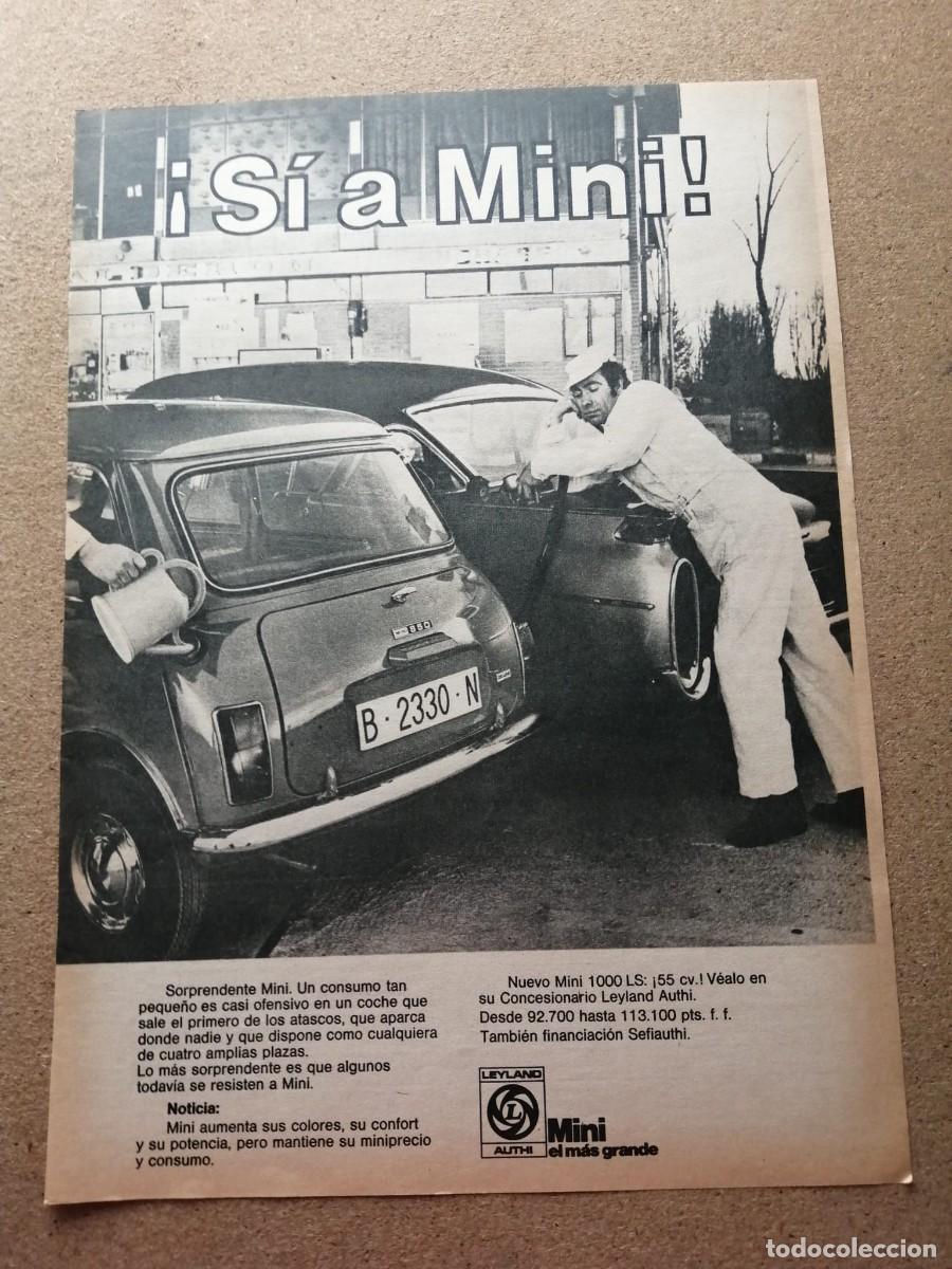 Otros Art&iacute;culos de Coleccionismo en Papel: ANUNCIO. MINI, EL MAS GRANDE