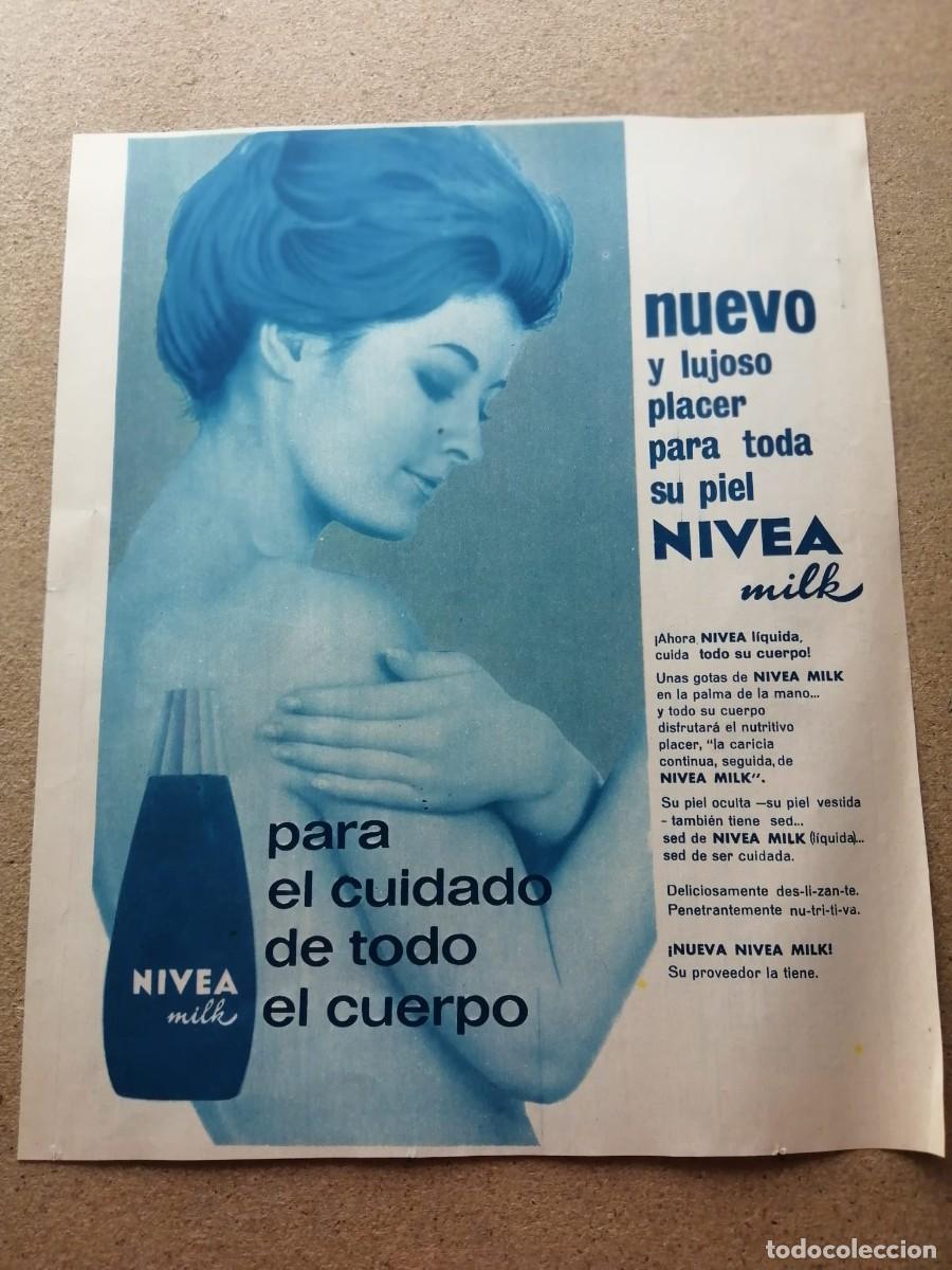 Otros Art&iacute;culos de Coleccionismo en Papel: ANUNCIO. NIVEA MILK.