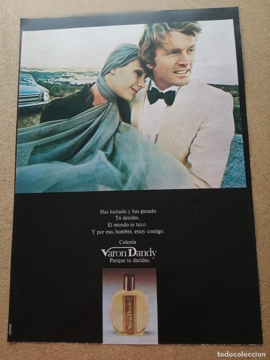 Otros Art&iacute;culos de Coleccionismo en Papel: ANUNCIO. COLONIA VARON DANDY
