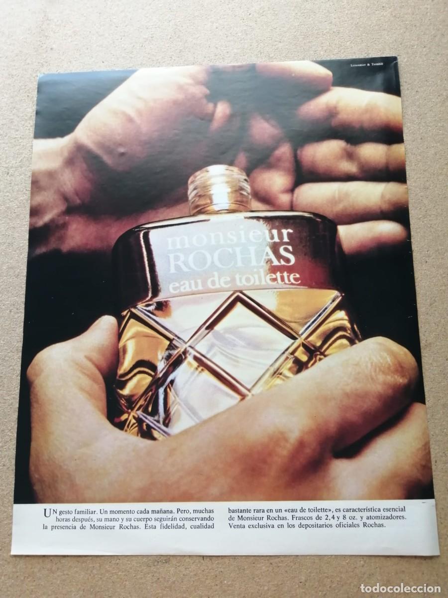 Otros Art&iacute;culos de Coleccionismo en Papel: ANUNCIO. EAU DE TOILETTE MONSIEUR DE ROCHAS