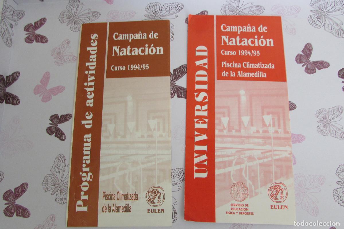Otros Art&iacute;culos de Coleccionismo en Papel: CAMPA&Ntilde;A DE NATACION CURSO 94/95 PISCINA DE LA ALAMEDILLA SALAMANCA