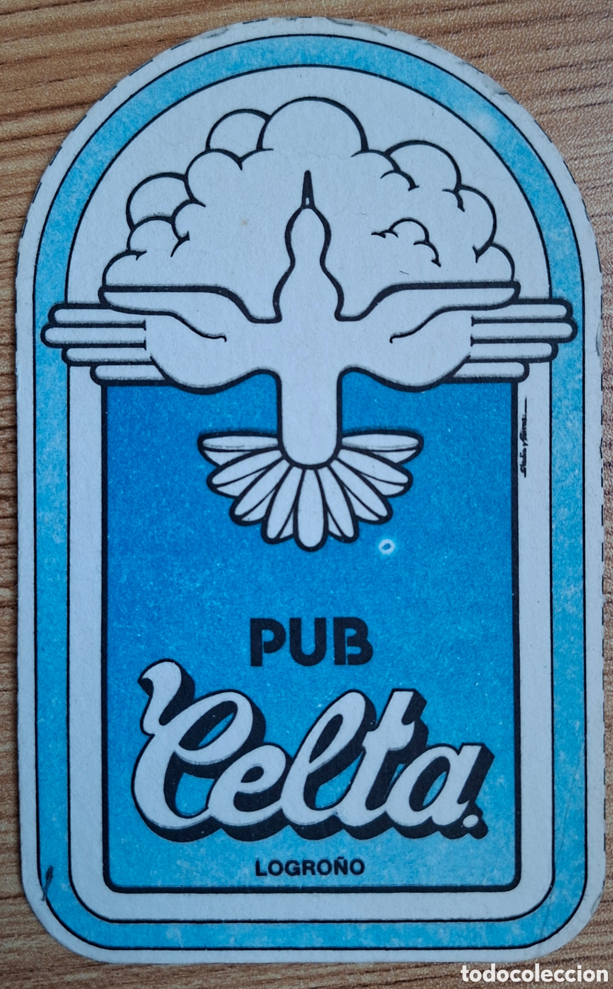 Otros Art&iacute;culos de Coleccionismo en Papel: Posavasos Pub Celta - Logro&ntilde;o (La Rioja)