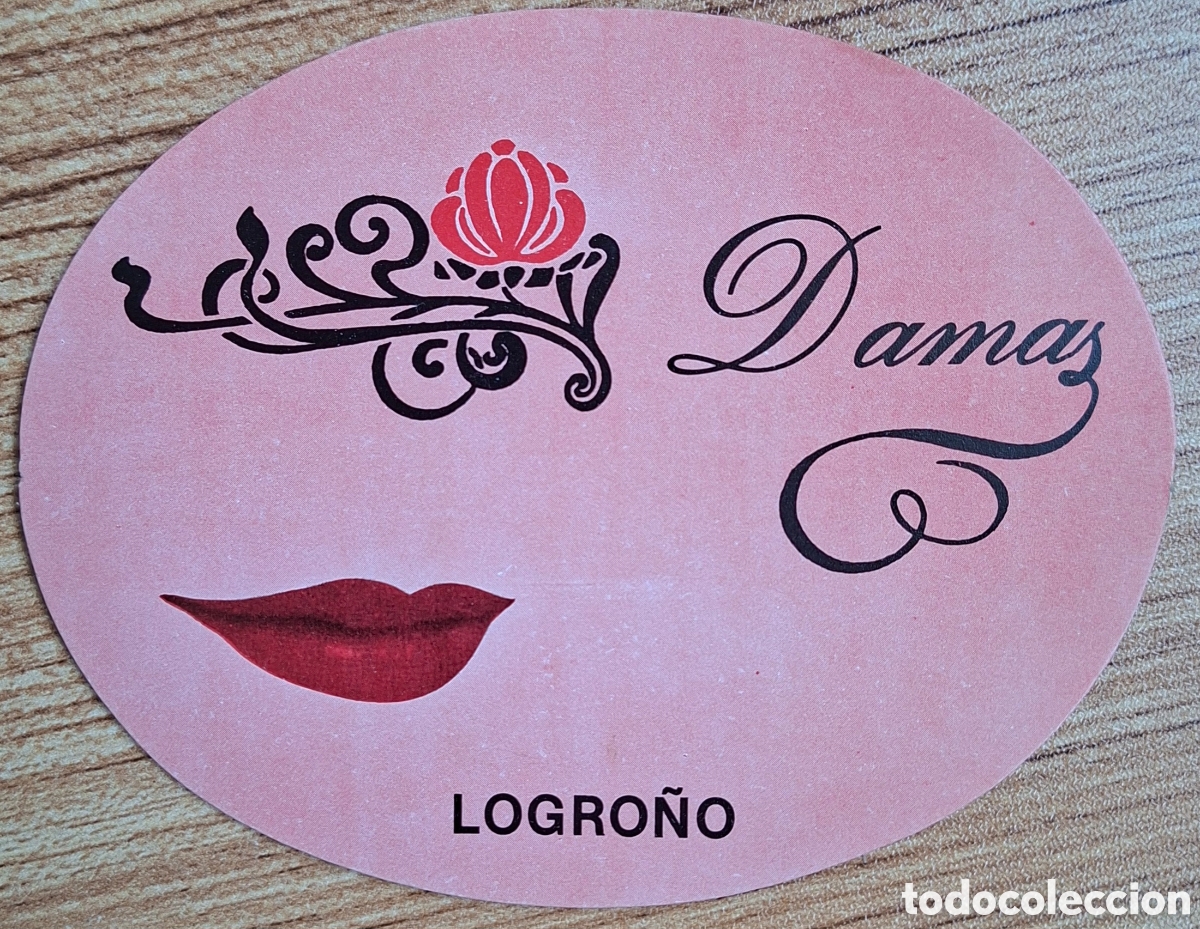 Otros Art&iacute;culos de Coleccionismo en Papel: Posavasos Damas - Logro&ntilde;o (La Rioja)