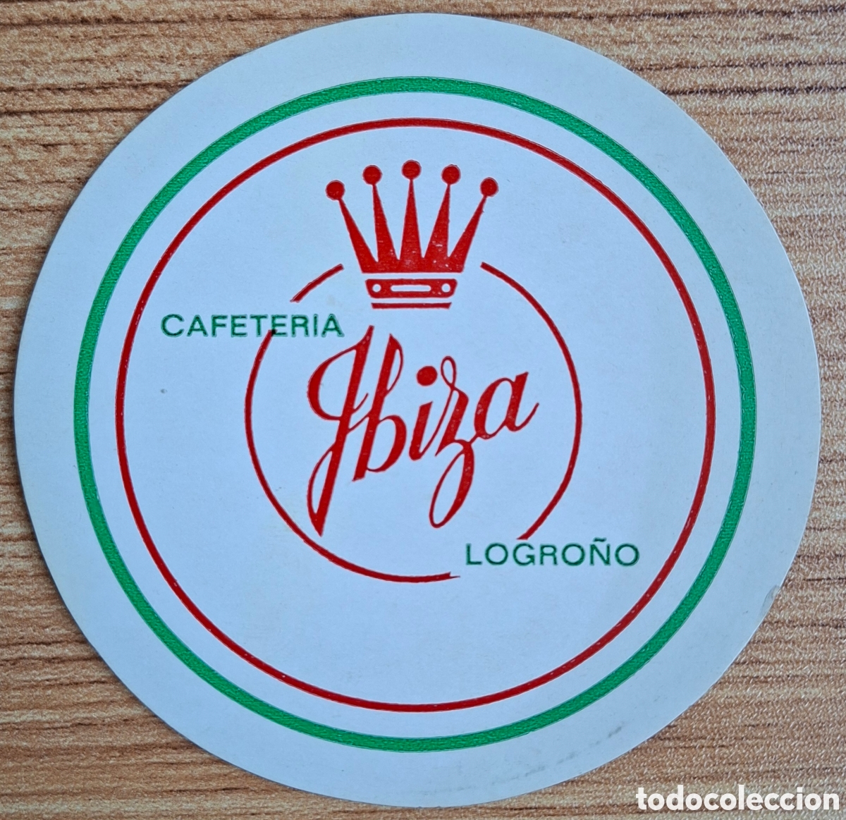 Otros Art&iacute;culos de Coleccionismo en Papel: Posavasos Cafeter&iacute;a Ibiza - Logro&ntilde;o (La Rioja)