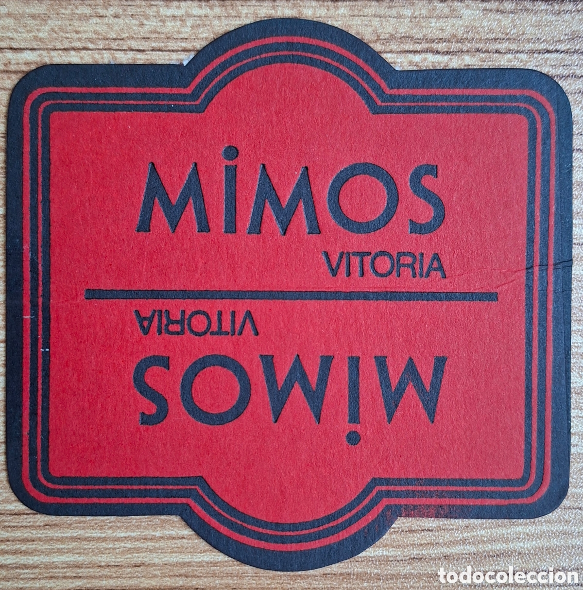 Otros Art&iacute;culos de Coleccionismo en Papel: Posavasos Pub Mimos - Vitoria Gasteiz (Alava / Araba)