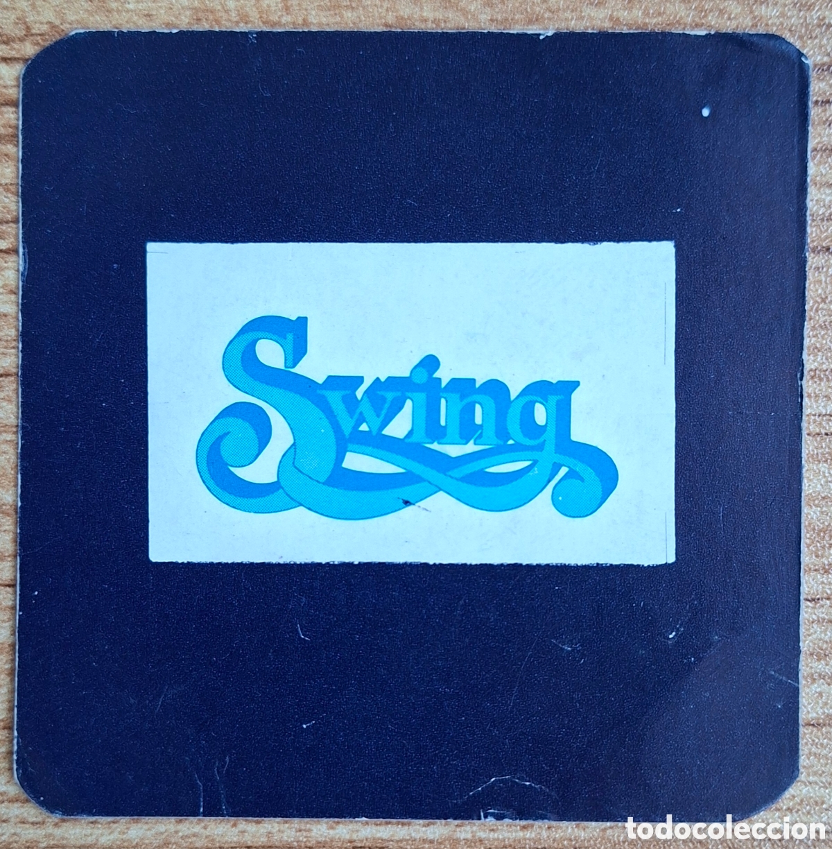 Otros Art&iacute;culos de Coleccionismo en Papel: Posavasos Sala de Espect&aacute;culos discoteca Swing - Vitoria Gasteiz (Alava / Araba)