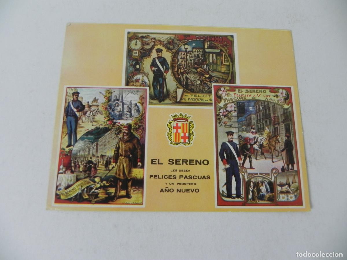 Otros Art&iacute;culos de Coleccionismo en Papel: Tarjeta Felicitaci&oacute;n Navide&ntilde;a El Sereno de Barcelona - A&ntilde;o 1968 - I.G. Viladot