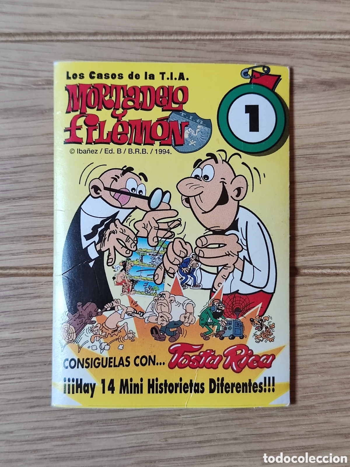 Otros Art&iacute;culos de Coleccionismo en Papel: Los casos de la T. I. A. Mortadelo y Filem&oacute;n, N&ordm;1. Tosta Rica. Cu&eacute;tara (1994)