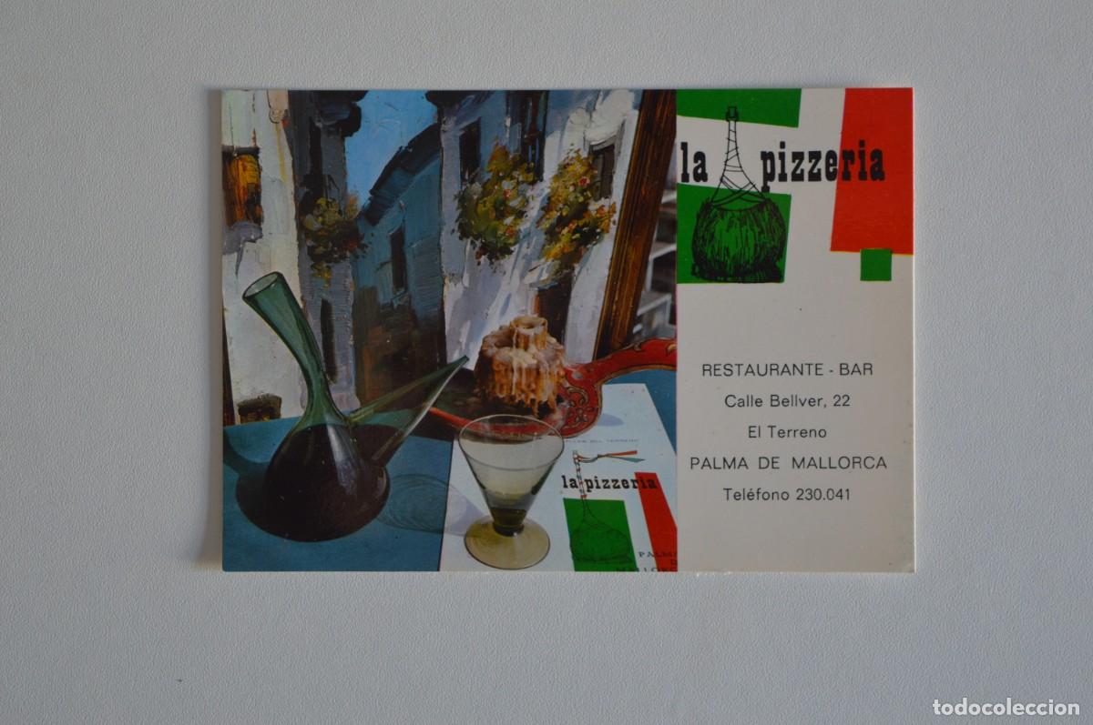 Otros Art&iacute;culos de Coleccionismo en Papel: COLECCIONISMO POSTALES LA PIZZERIA EL TERRENO PALMA DE MALLORCA RESTAURANTE BAR ISLAS BALEARES