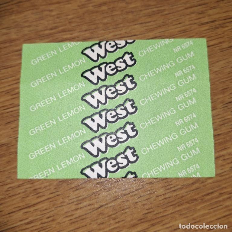 Otros Art&iacute;culos de Coleccionismo en Papel: Envoltura de chicle West GREEN LEMON 1990 Grecia