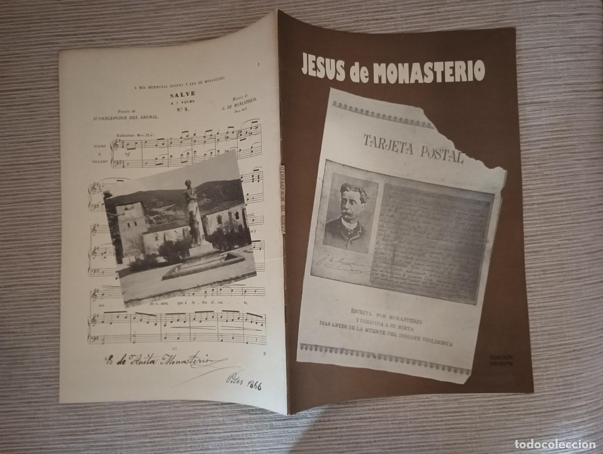 Otros Art&iacute;culos de Coleccionismo en Papel: JESUS DE MONASTERIO - COMISION HOMENAJE (1836-1903)