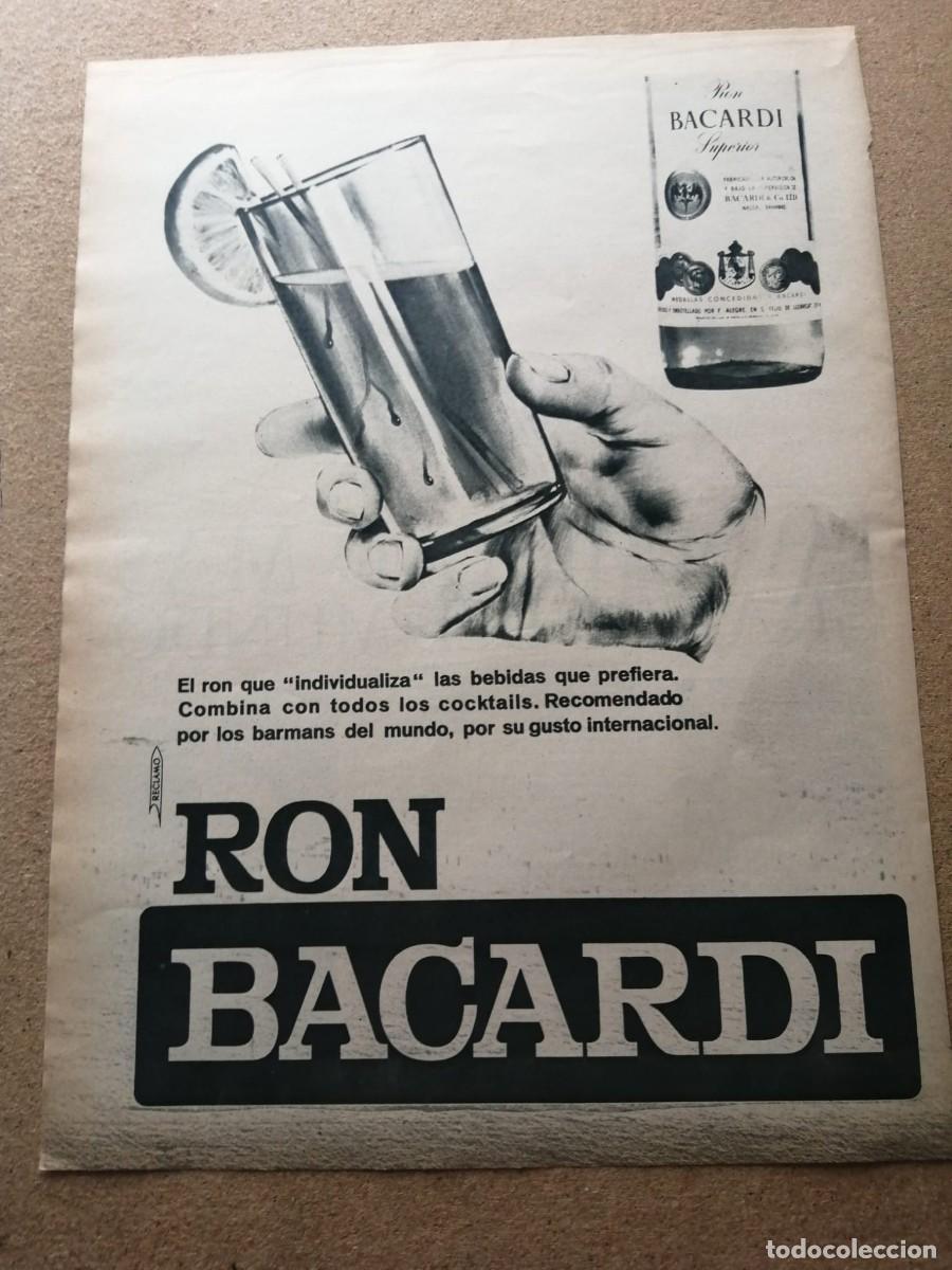 Otros Art&iacute;culos de Coleccionismo en Papel: ANUNCIO. RON BACARDI