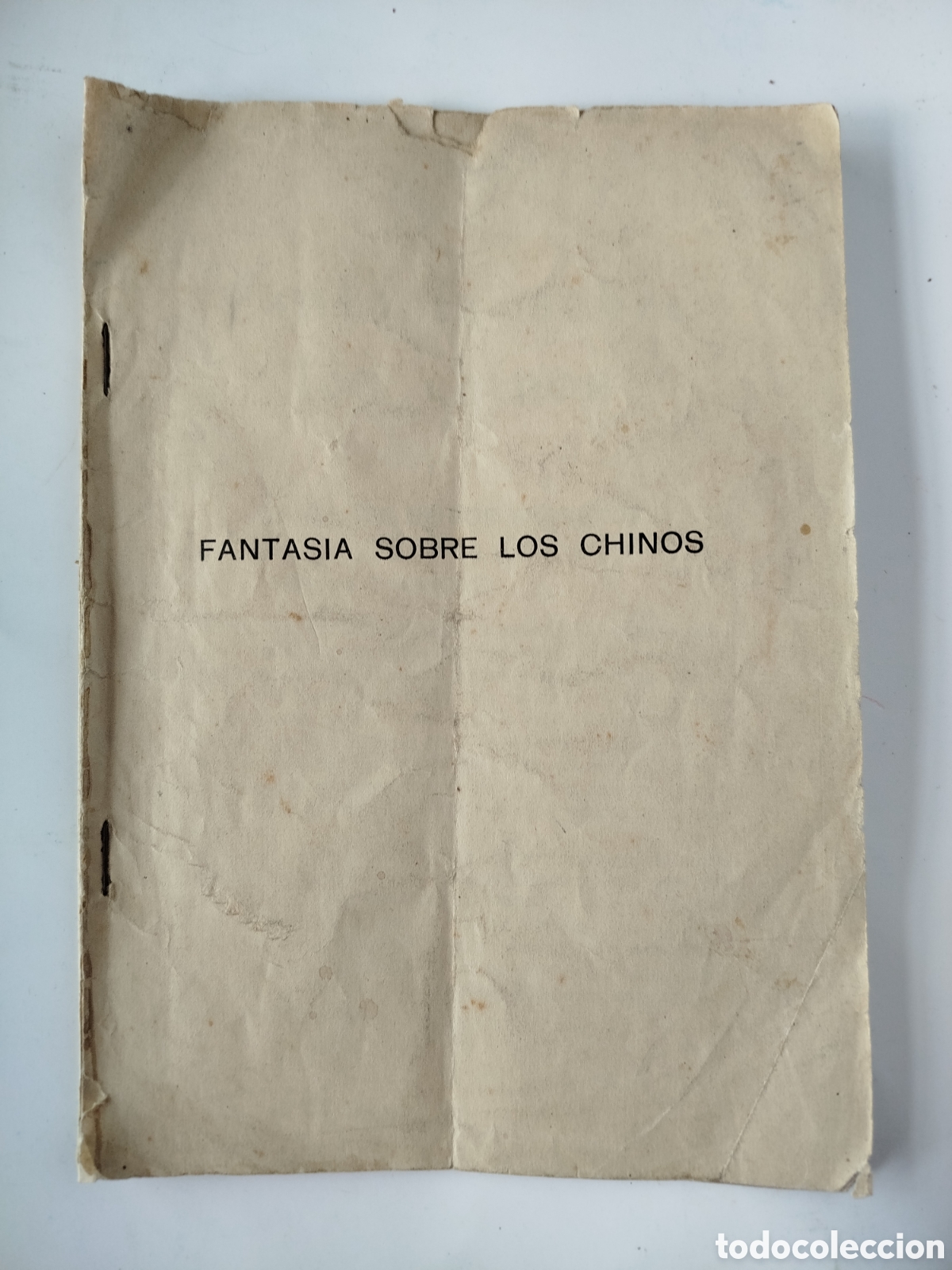 Otros Art&iacute;culos de Coleccionismo en Papel: FANTAS&Iacute;A SOBRE LOS CHINOS. GUSTAVO DE MAEZTU. 1923