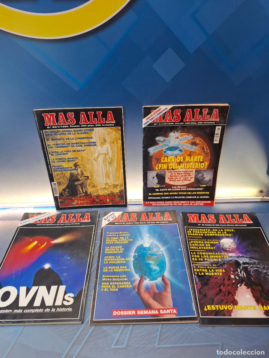 Sammelleidenschaft Andere Papierartikel: Lote 5 Revistas, Mas Alla