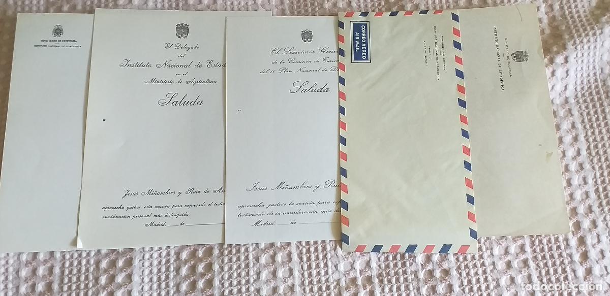 Otros Art&iacute;culos de Coleccionismo en Papel: PAPEL-VARIOS-V40-CUARTILLAS DE MINISTERIOS