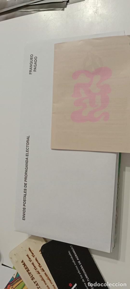 Otros Art&iacute;culos de Coleccionismo en Papel: PROPAGANDA ELECTORAL 2026 JUNTA ANDALUCIA LA DE FOTO Y SIN EL C-AMC