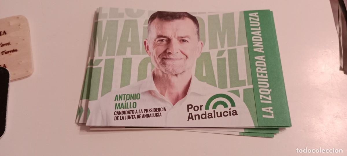 Otros Art&iacute;culos de Coleccionismo en Papel: PROPAGANDA ELECTORAL 2026 JUNTA ANDALUCIA LA DE FOTO Y SIN EL C-AMC