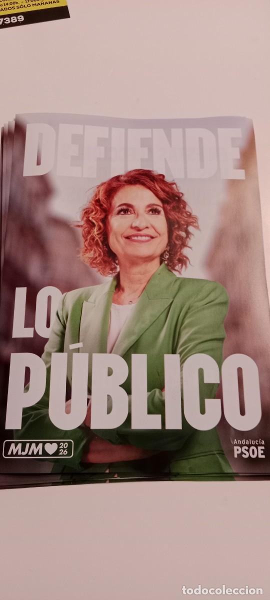 Otros Art&iacute;culos de Coleccionismo en Papel: PROPAGANDA ELECTORAL 2026 JUNTA ANDALUCIA LA DE FOTO Y SIN EL C-AMC