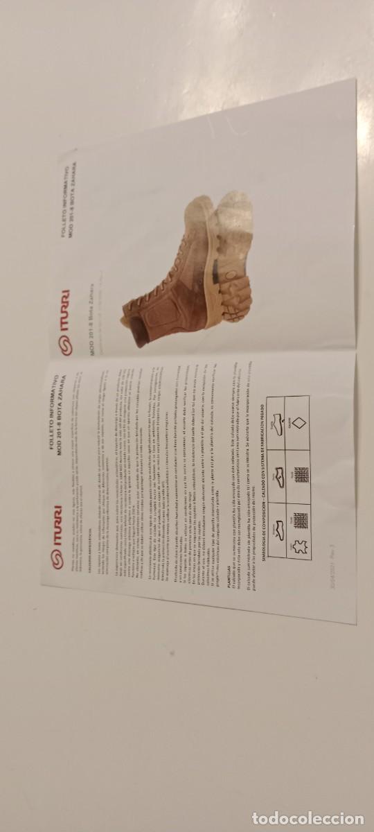 Otros Art&iacute;culos de Coleccionismo en Papel: FOLLETO BOTAS ITURRI EL DE FOTO C-AMC