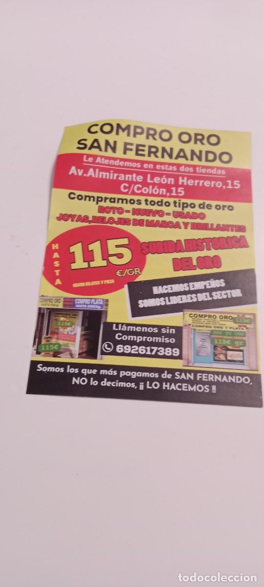 Otros Art&iacute;culos de Coleccionismo en Papel: FOLLETO COMPRO ORO EL DE FOTO C-AMC