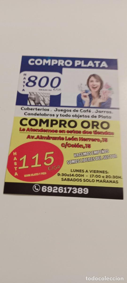 Otros Art&iacute;culos de Coleccionismo en Papel: FOLLETO COMPRO PLATA EL DE FOTO C-AMC