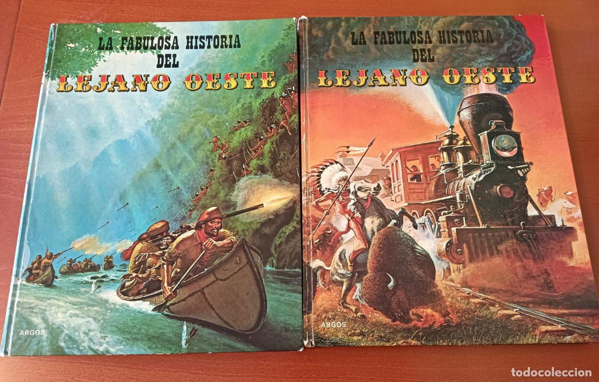Outros artigos de papel: La fabulosa historia del Lejano Oeste. ARGOS. Completa 2 tomos.