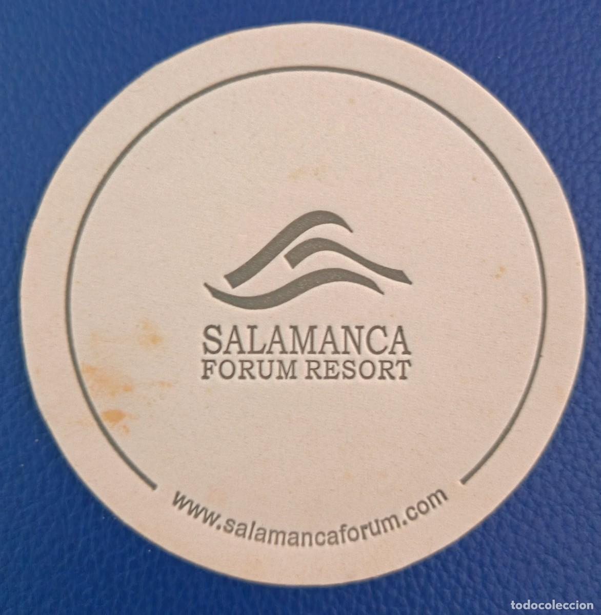 Otros Art&iacute;culos de Coleccionismo en Papel: Posavasos. Redondo. Salamanca Forum Resort.