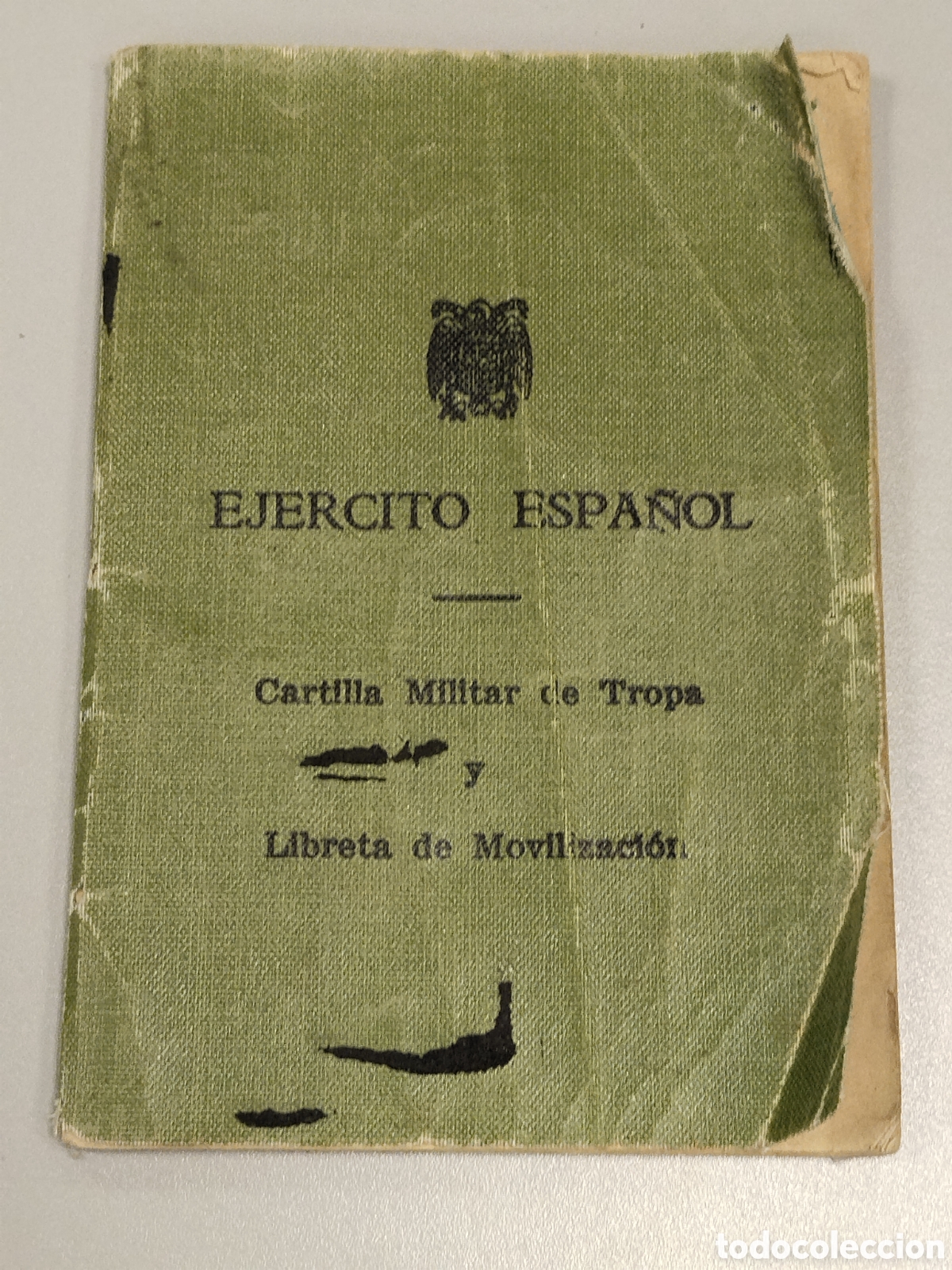 Otros Art&iacute;culos de Coleccionismo en Papel: Cartilla militar de tropa &eacute;poca de franco.milicias universitarias.ipc.ejercito espa&ntilde;ol.reclutas.imec