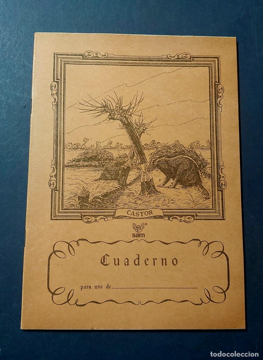 Otros Art&iacute;culos de Coleccionismo en Papel: Cuaderno Sam Colecci&oacute;n Animales ( Castor ) A&ntilde;os 70