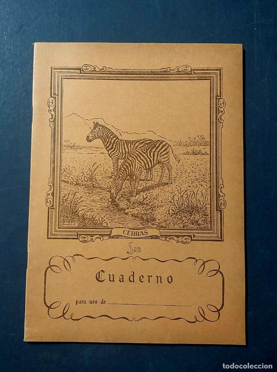 Otros Art&iacute;culos de Coleccionismo en Papel: Cuaderno Sam Colecci&oacute;n Animales ( Cebra) A&ntilde;os 70