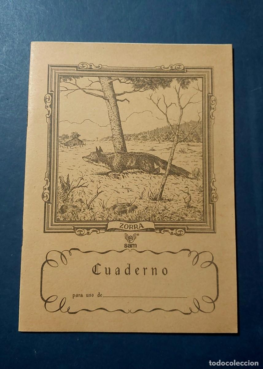 Otros Art&iacute;culos de Coleccionismo en Papel: Cuaderno Sam Colecci&oacute;n Animales ( Zorra ) A&ntilde;os 70