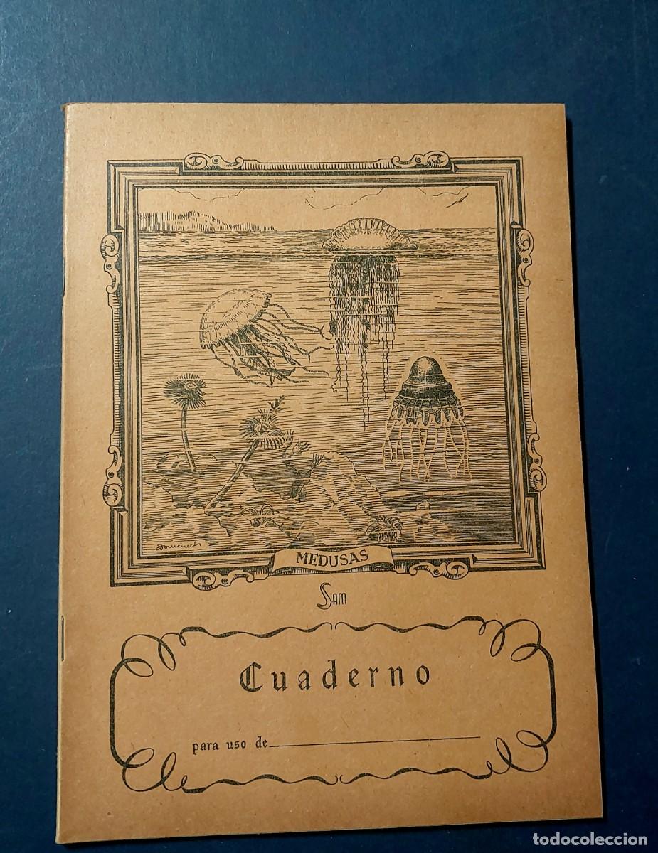 Otros Art&iacute;culos de Coleccionismo en Papel: Cuaderno Sam Colecci&oacute;n Animales ( Medusas ) A&ntilde;os 70
