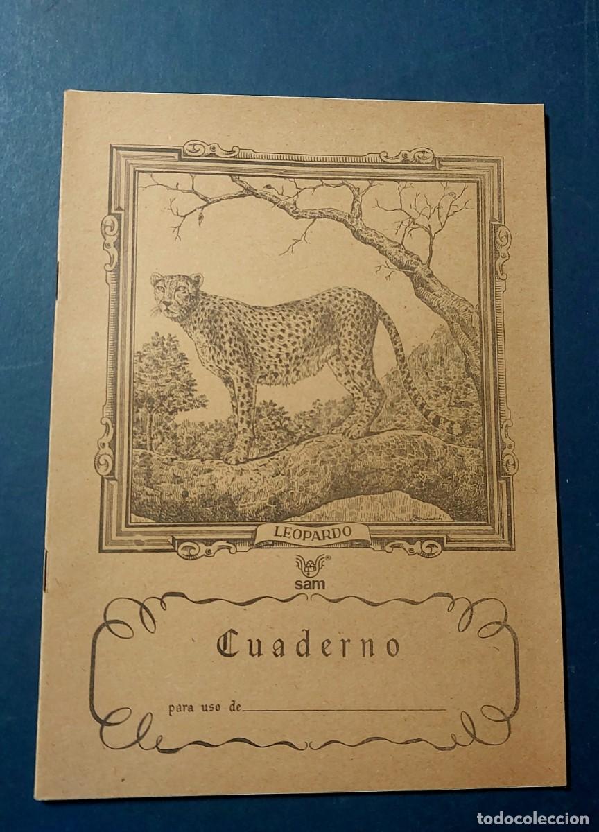 Otros Art&iacute;culos de Coleccionismo en Papel: Cuaderno Sam Colecci&oacute;n Animales ( Leopardo ) A&ntilde;os 70