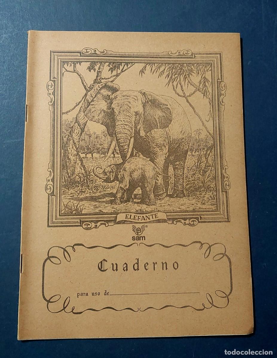 Otros Art&iacute;culos de Coleccionismo en Papel: Cuaderno Sam Colecci&oacute;n Animales ( Elefante) A&ntilde;os 70