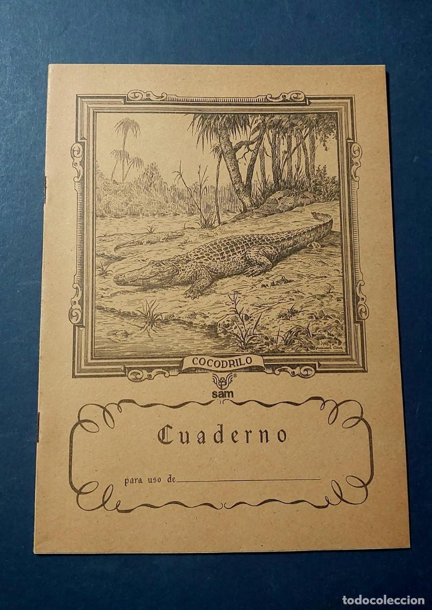 Otros Art&iacute;culos de Coleccionismo en Papel: Cuaderno Sam Colecci&oacute;n Animales ( Cocodrilo) A&ntilde;os 70