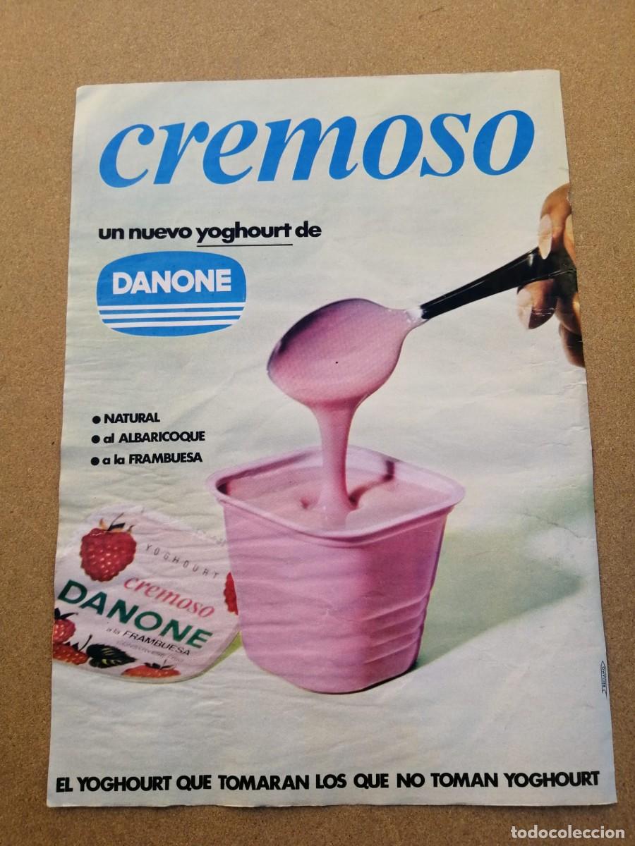 Otros Art&iacute;culos de Coleccionismo en Papel: ANUNCIO. YOGHOURT CREMOSO DANONE