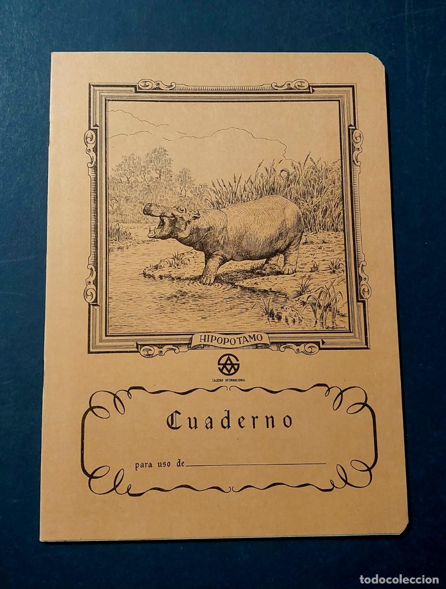 Otros Art&iacute;culos de Coleccionismo en Papel: Cuaderno Sam Colecci&oacute;n Animales ( Hipop&oacute;tamo ) A&ntilde;os 70