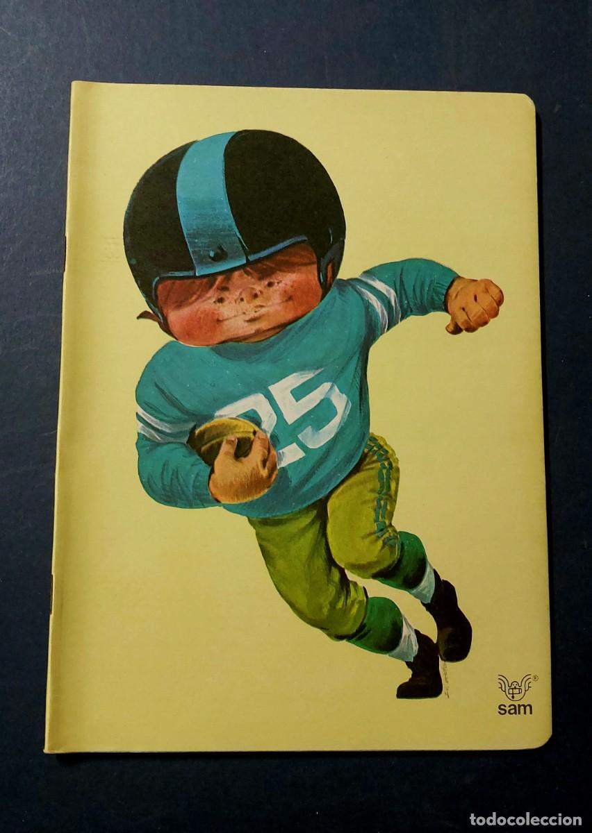 Otros Art&iacute;culos de Coleccionismo en Papel: Cuaderno Sam Colecci&oacute;n Deportes ( Rugby ) A&ntilde;os 70