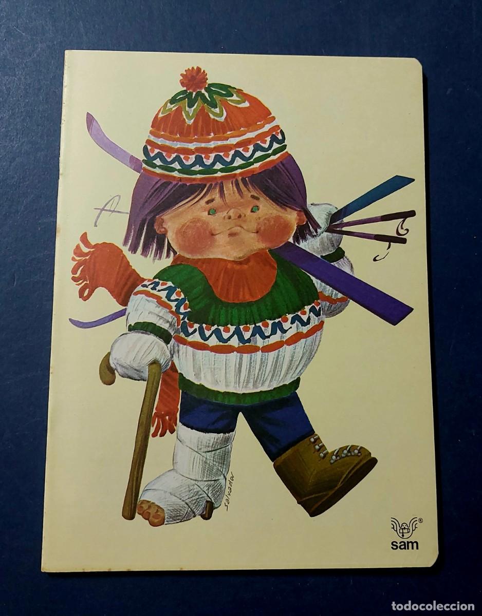 Otros Art&iacute;culos de Coleccionismo en Papel: Cuaderno Sam Colecci&oacute;n Deportes ( Esqui) A&ntilde;os 70