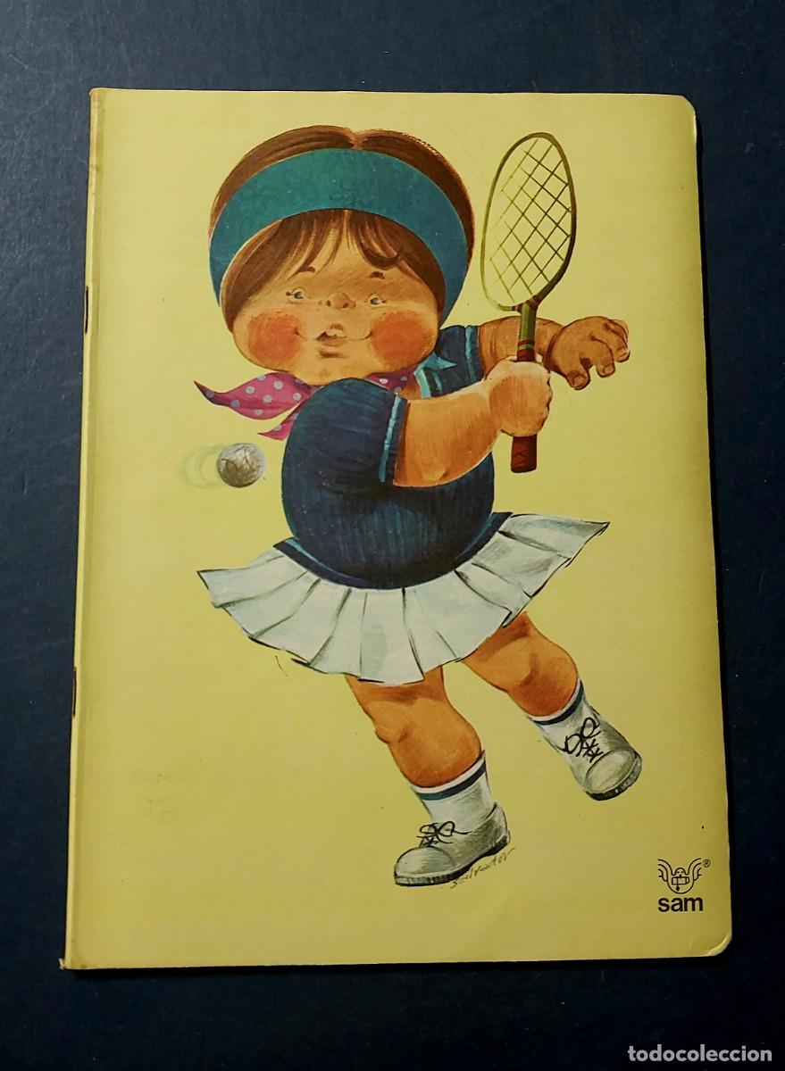 Otros Art&iacute;culos de Coleccionismo en Papel: Cuaderno Sam Colecci&oacute;n Deportes ( Tenis) A&ntilde;os 70