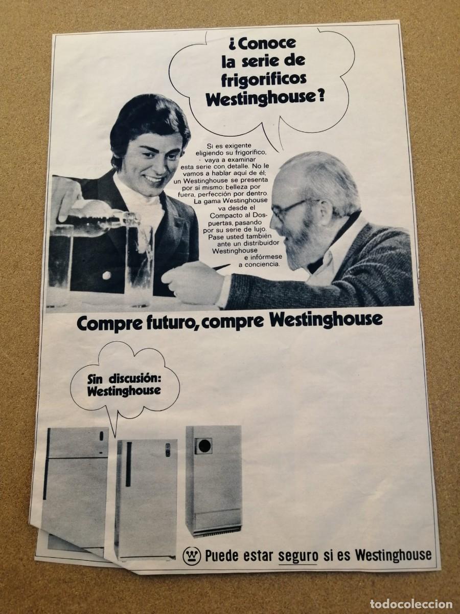 Otros Art&iacute;culos de Coleccionismo en Papel: ANUNCIO. WESTINGHOUSE