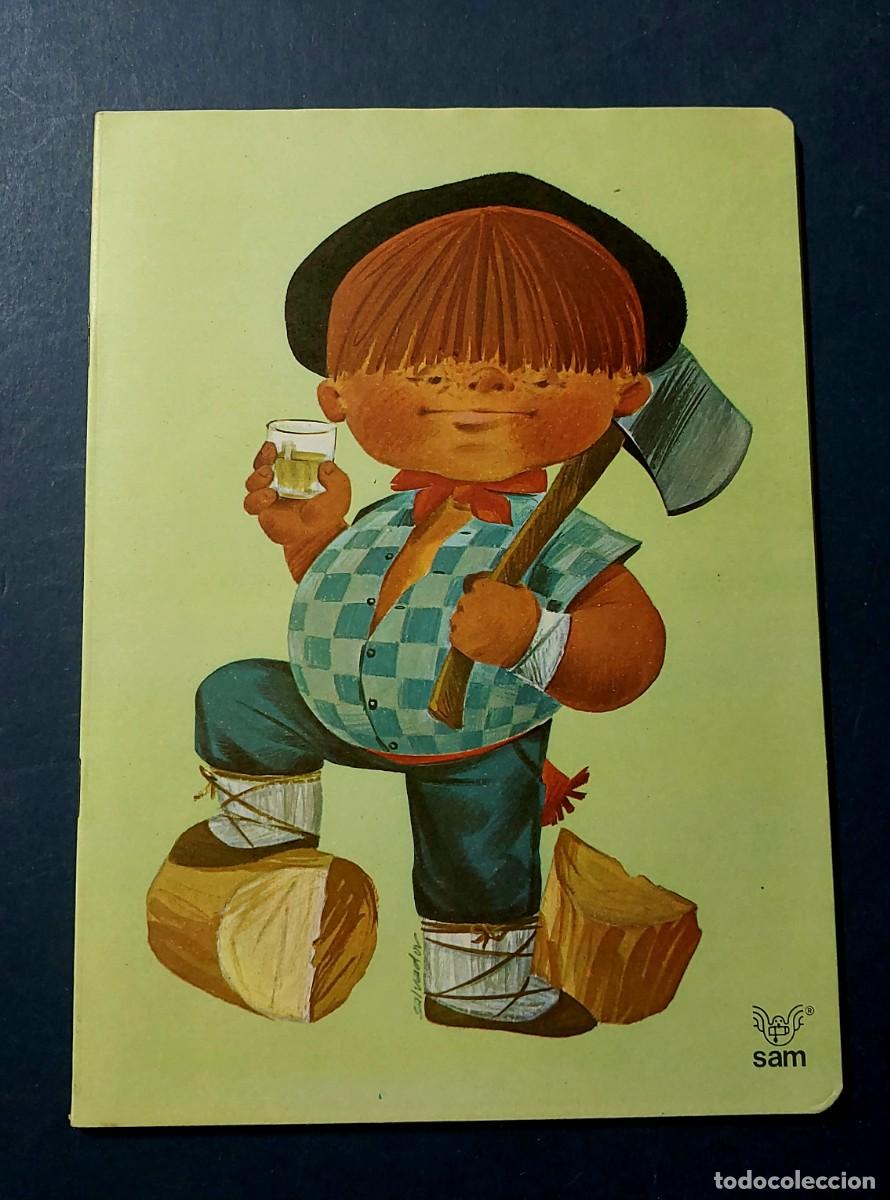 Otros Art&iacute;culos de Coleccionismo en Papel: Cuaderno Sam Colecci&oacute;n Deportes ( Talador de Troncos) A&ntilde;os 70