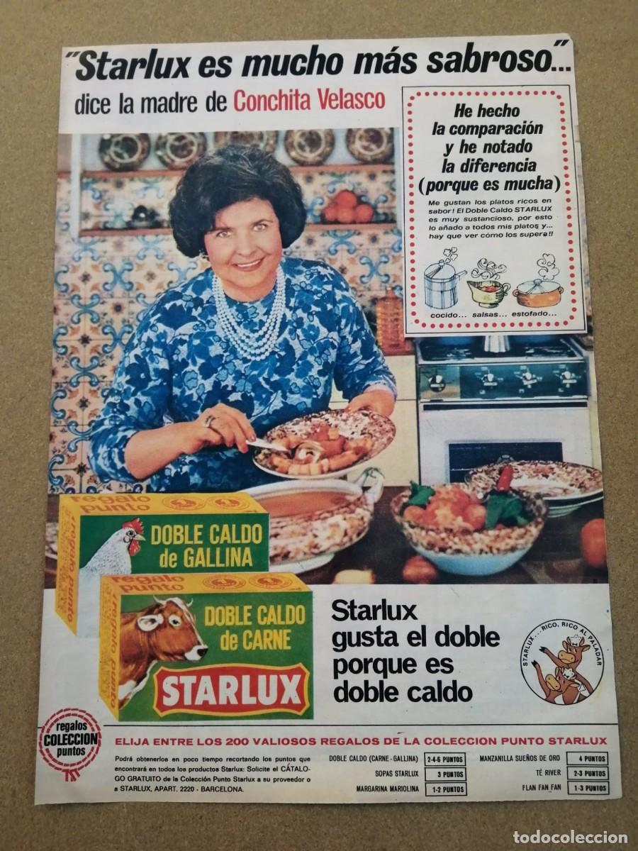 Otros Art&iacute;culos de Coleccionismo en Papel: ANUNCIO. STARLUX PASTILLAS DE CALDO