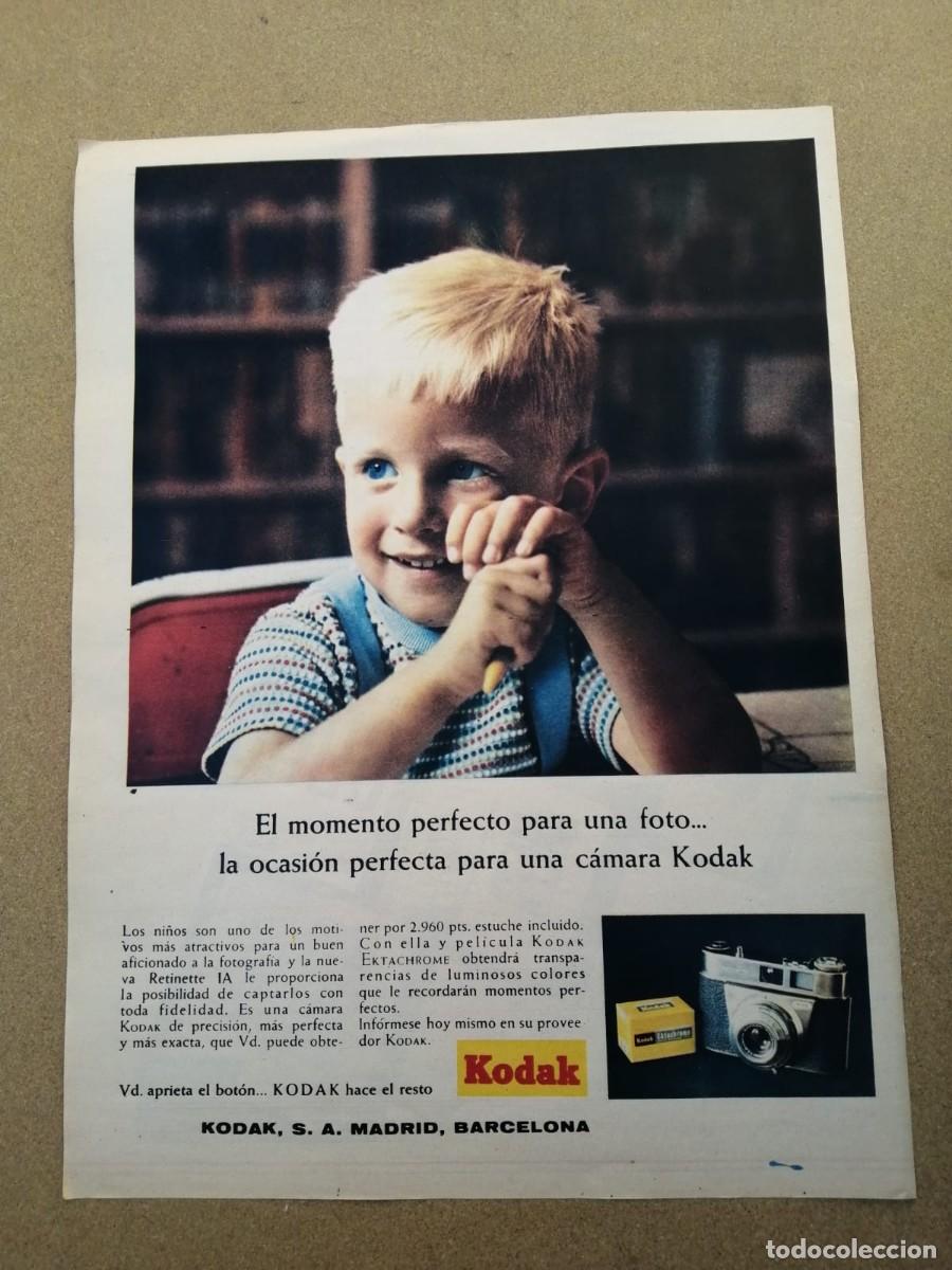 Otros Art&iacute;culos de Coleccionismo en Papel: ANUNCIO. CAMARA KODAK