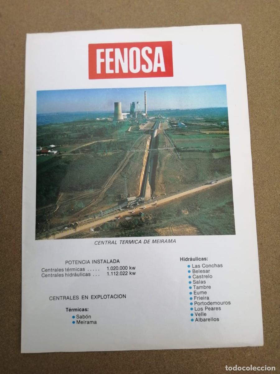 Otros Art&iacute;culos de Coleccionismo en Papel: ANUNCIO. FENOSA.....